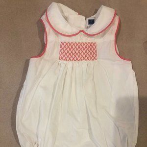 Janie and Jack White and Pink Bubble